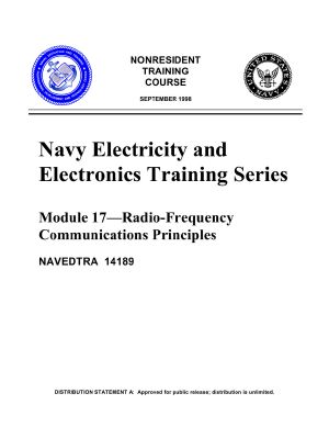 [Navy Electricity and Electronics Training Series 17] • Radio-Frequency Communications Principle